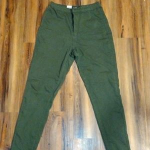 Size 15(32) fashion Nova navy green pants